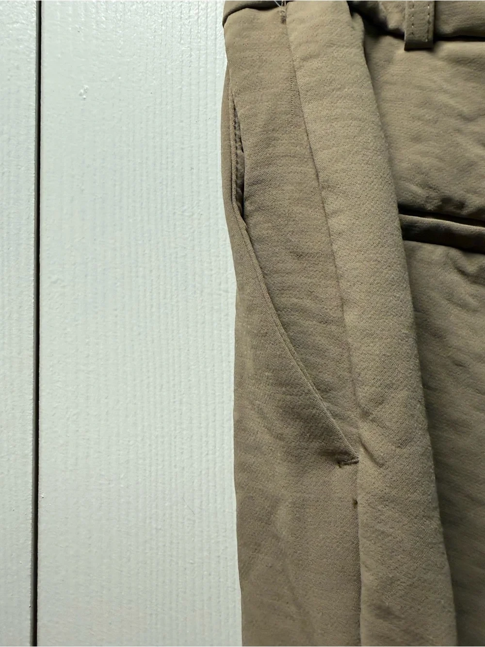 Christian Lacroix Men's Khaki Dress Chinos